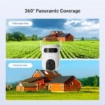 ⁦H9c (5MP+5MP) Dual 3K Samart Home Camera⁩ - الصورة ⁦6⁩